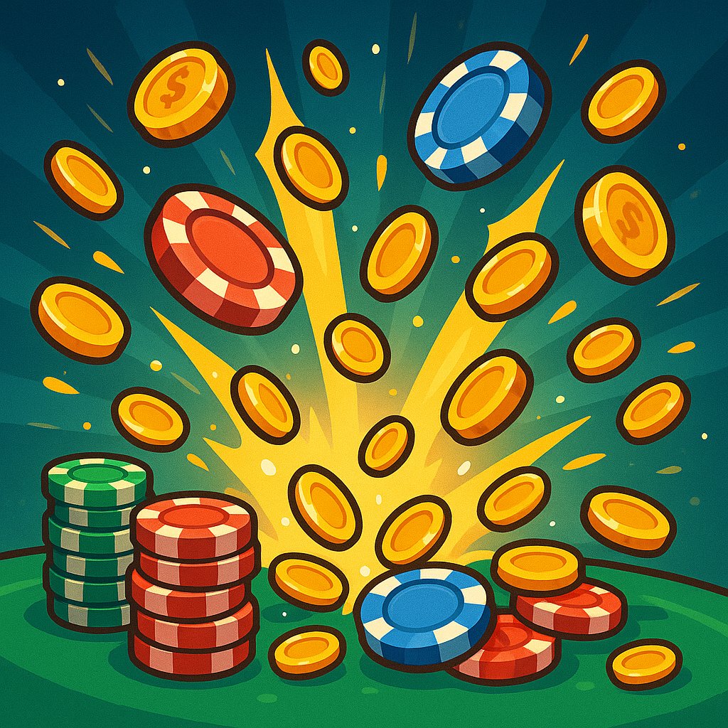 Mobile app Three Card Poker quick-play interface